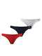 Women's String 3Pack Red