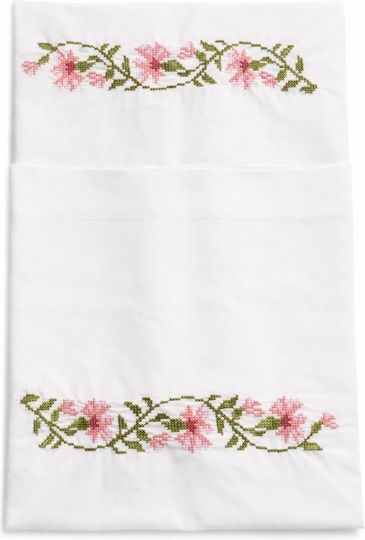 Set Pink Flowers 50x70cm Pillowcases Set Pink Flowers 50x70cm Pillowcases