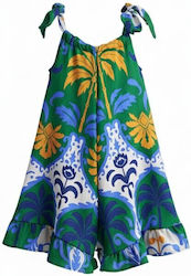 Two In A Castle Kids Jumpsuit Green