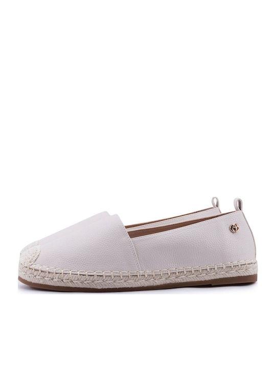 Parex Espadrile De Damă Din Piele În Culoare Bej