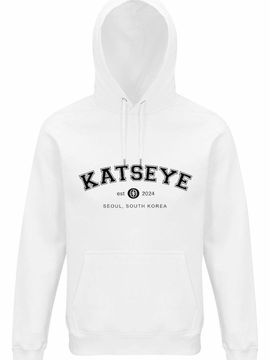 kirikoko Kids Sweatshirt with Hood White Katsey...