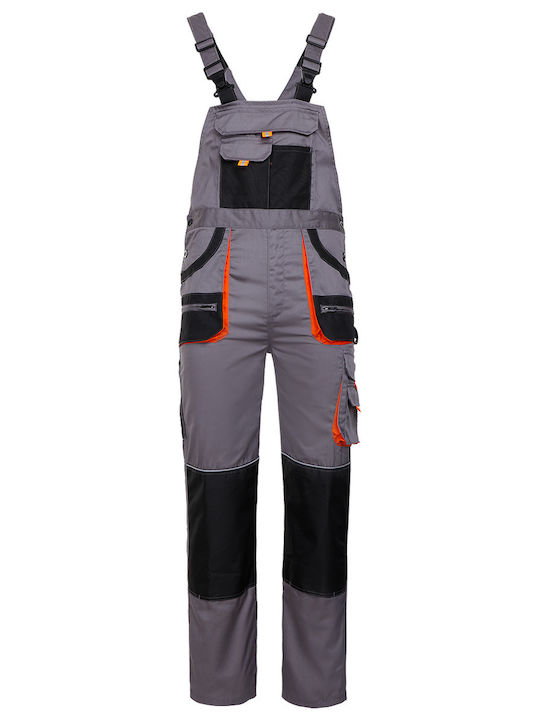 Cerva Cargo Em Work Coverall Full Body Gray