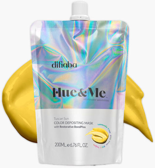 Difiaba Color Mask Ohne Ammoniak Gelb 200ml