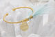 Kymi Taufe Anhänger Armbänder Gold 2 Stücke