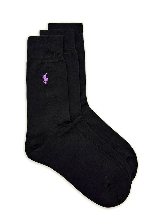 Ralph Lauren Ανδρικές Κάλτσες Black 2Pack