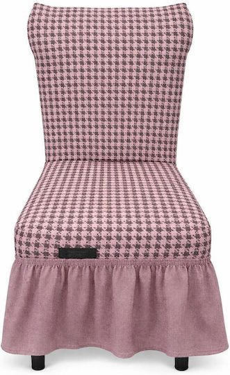 Ελαστικό Κάλυμμα Καρέκλας Pink 6τμχ