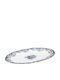 Estia Reverie Oval Serving Platter Porcelain Blue