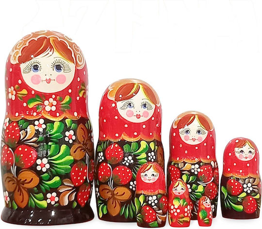 Azhna Декоративна Кукла от Дърво 19см