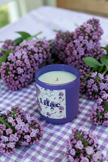 Duos Dei Aromatic Soy Candle in Rose Jar