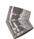 Colțar Galvanizat Cu Sudură Elicoidală 0.5mm 45 Grade Φ200 Inoxshell