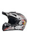 FIXATO Cască Moto Motocross Multicolor