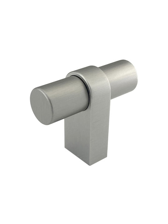 Viefe Möbelgriff aus Metall Edelstahl-Look 0657052L24
