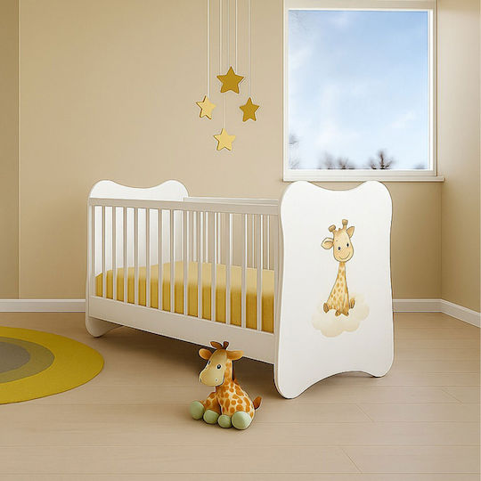 Asterias Bebe Κούνια Apollon Λευκή Asterias Bebe Κούνια Apollon Λευκή