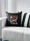 Cristiano Ronaldo Kids Throw Pillow Sofa Black 100% Cotton Filling 50x50cm