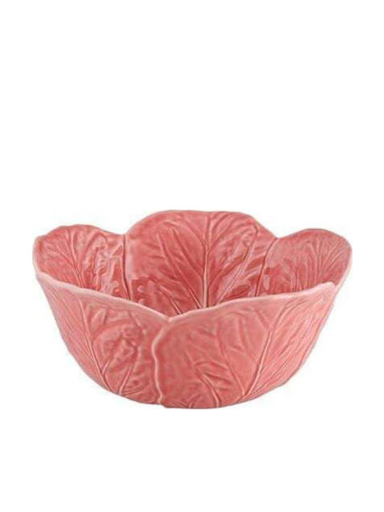 Bordallo Pinheiro Ceramic Salad Bowl