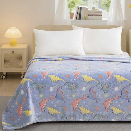 Fleece Fluorescent Blanket Fluorescent 220x160cm