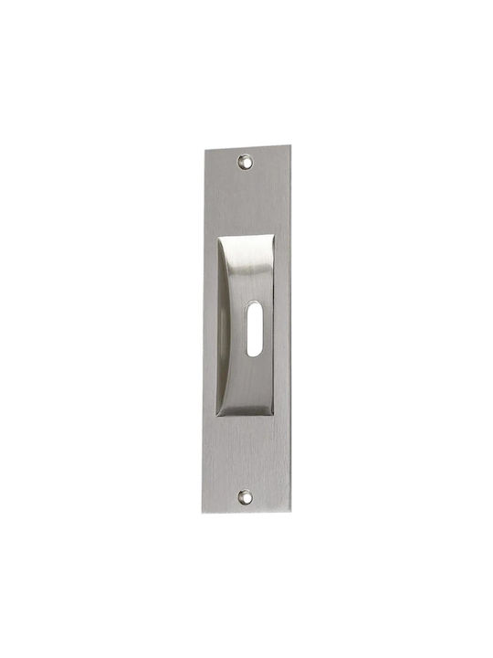 A-Lock Door Flush Handle with Key Hole 158mm (Hole Centers 11mm) imp.555