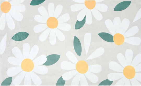 Rubber Doormat S-f Camille Ecru 45x75cm