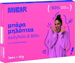 Baton Plăcintă Cu Mere Migdale Și Miere 3x40g Mybar