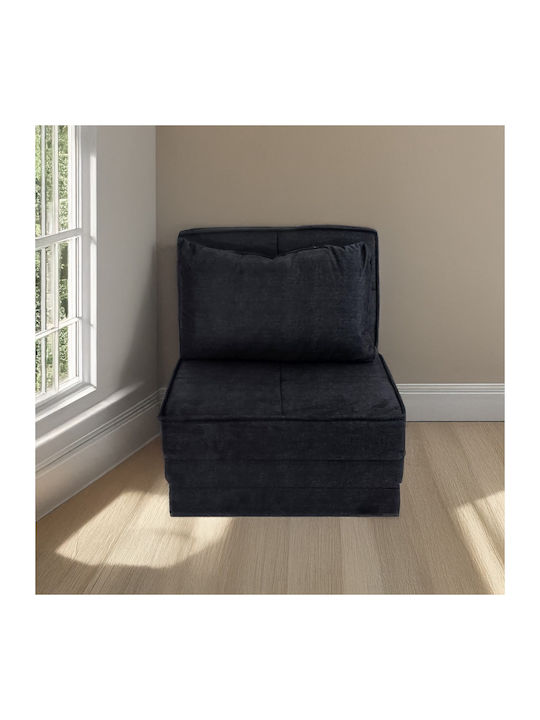 Thales Armchair Bed Gray 110x85x90cm