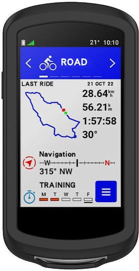 Garmin Edge 1040 Full Rear Cover Stopwatch Silicone Case Black