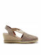 Piedra Suede Γυναικείες Εσπαντρίγιες σε Μπεζ Χρώμα