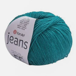 Νήμα Πλεξίματος Jeans Καλοκαιρινά Πλεκτά 55% Βα...