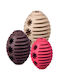 Barry King Rugby Ball Dog Toy Made of Rubber Small Medium Large 1 Piece (Various Designs or Colours)