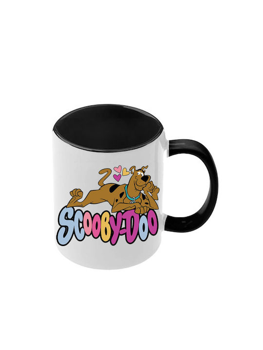 Κούπα Scooby Doo Μαύρη Λαβή Εσωτερικό