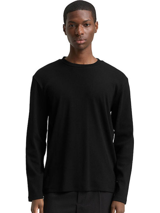 Tom Tailor Long Sleeve Black Blouse