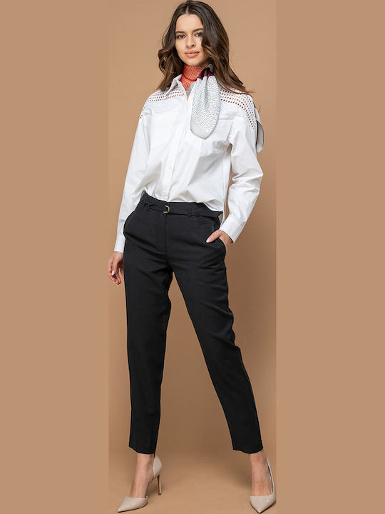 Hermosa Ilaria Pantaloni Dama Înaltă Talie Din ...