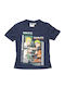 Kids T-shirt Dark Blue