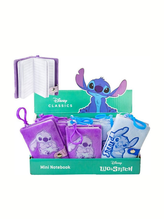 Disney Lilo & Stitch Mini Plush Notebook Keychain