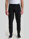 Chino Elastic Black Trousers