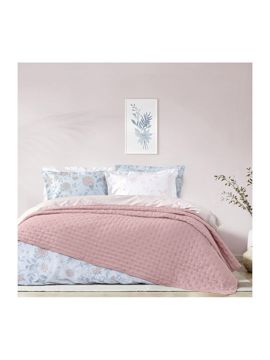 Nima Clay Single Microfiber Coverlets Set Clay ...