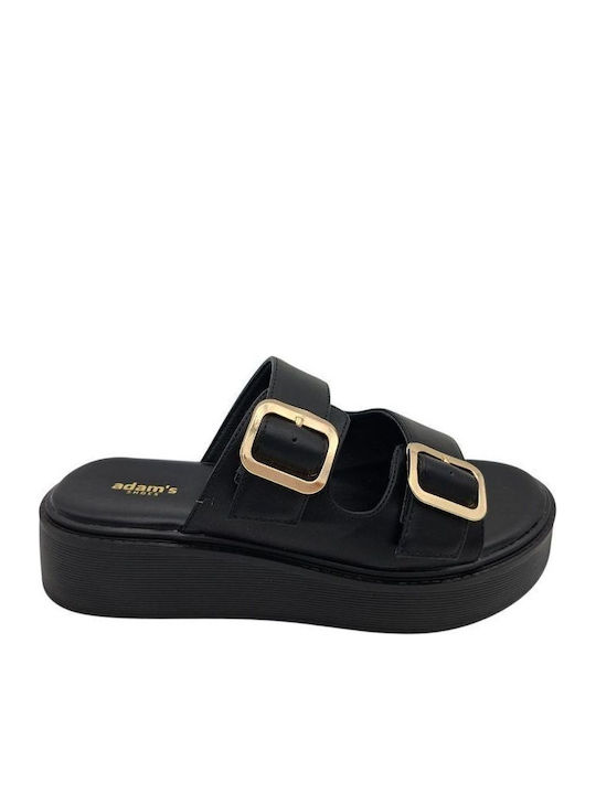 Summer Women's Platforms in Style Slippers Black