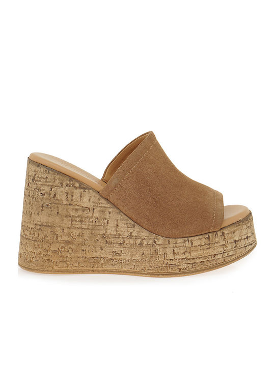 Tsakiris Mallas Summer Women's Brown Platforms
