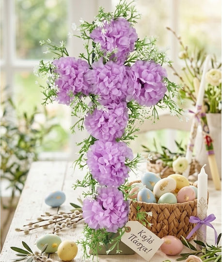 Oster Dekorative Künstliche Blumen Kreuz