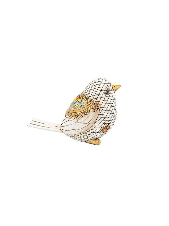 Decorative Polyresin Bird 16x16x7.5cm