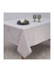 Dimeco Beige Tischdecke 150x260cm