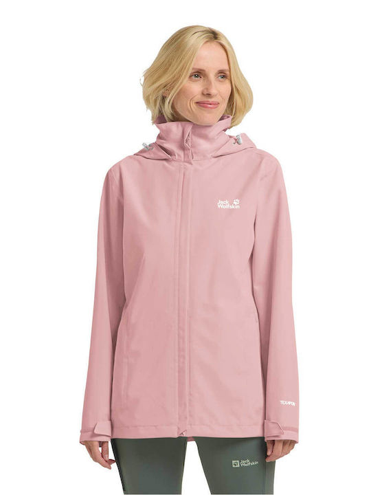 Γυναικείο Μπουφάν για Χειμώνα Pink