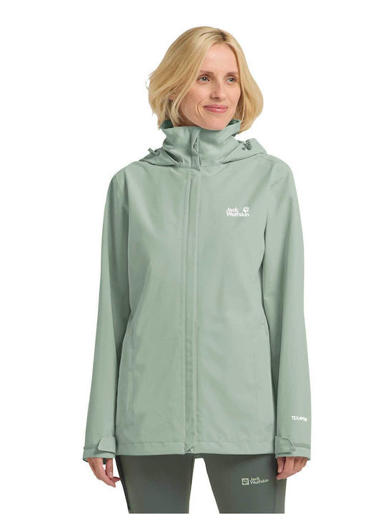 Women's Jacket for Winter Green