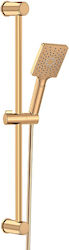 DuscheLine Shower Column with Gold Mixer