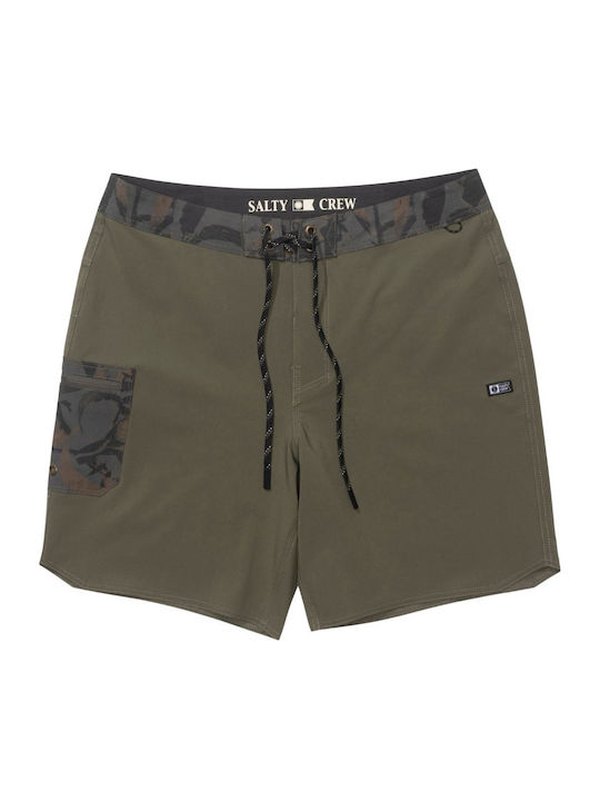 Salty Crew Men's Swimwear Bermuda Dusty Olive