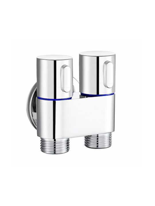 Poly for Shower 2 Exits Silver
