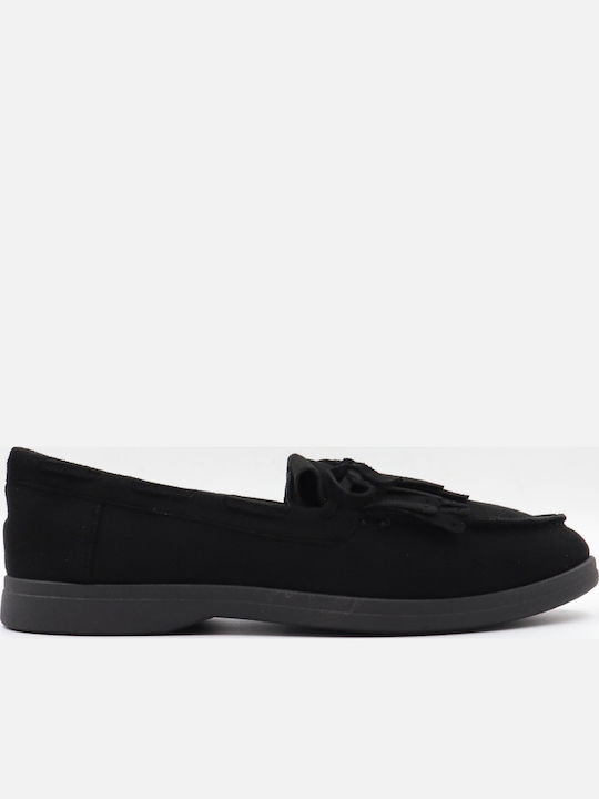 Alta Moda Women's Moccasins in Black Colour