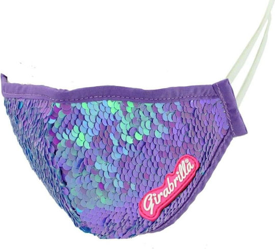 Nice Group Non-Reusable Surgical Protective Mask For Kids Purple 1 Piece