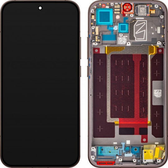 Oppo Οθόνη με Μηχανισμό Αφής για Reno15 Pro Mini / Reno15 Pro (Καφέ)