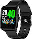 Bemi Kix Smartwatch cu Pulsometru (Negru)