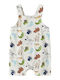 Kinder Shorts & Bermudas Kinder Latzhosen Stoff Cloud Dancer